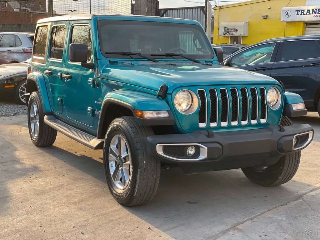 2019 Jeep Wrangler Unlimited Sahara Suv With Salvage Title - Available For  Sale In New Jersey - $29,500