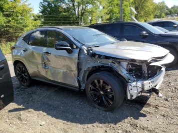 2025 lexus nx-350 LUXURY in Gray - Front Three-Quarter View - BidGoDrive Inventory
