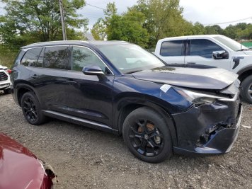 2024 lexus tx-350  in Black - Front Three-Quarter View - BidGoDrive Inventory
