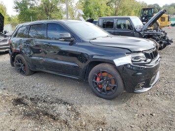 2018 jeep grand-cherokee SRT-8 in Black - Front Three-Quarter View - BidGoDrive Inventory