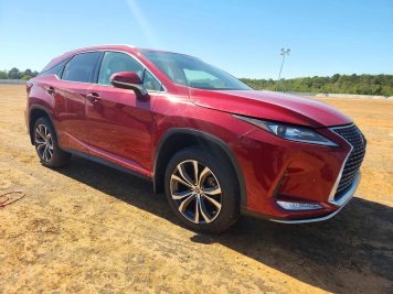 2022 lexus rx-350  in Red - Front Three-Quarter View - BidGoDrive Inventory
