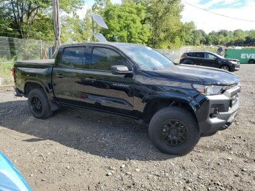 Salvage 2024 Chevrolet Colorado  - Black PickUp - Front Three-Quarter View