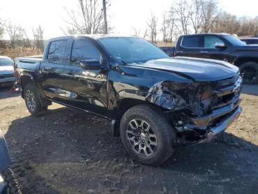 Salvage 2024 Chevrolet Colorado Z71 - Black PickUp - Front Three-Quarter View