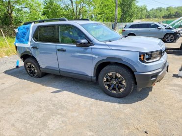 Salvage 2026 Honda Passport TRAILSPORT ELITE - Gray SUV - Front Three-Quarter View