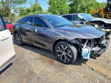 Salvage 2023 Toyota Crown LIMITED - Gray Sedan - Front Three-Quarter View