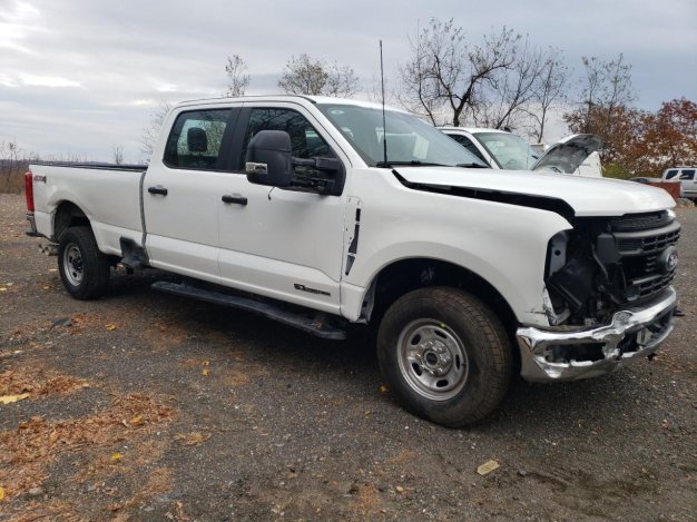 2025 Ford F250  in White - Front Three-Quarter View - BidGoDrive Inventory