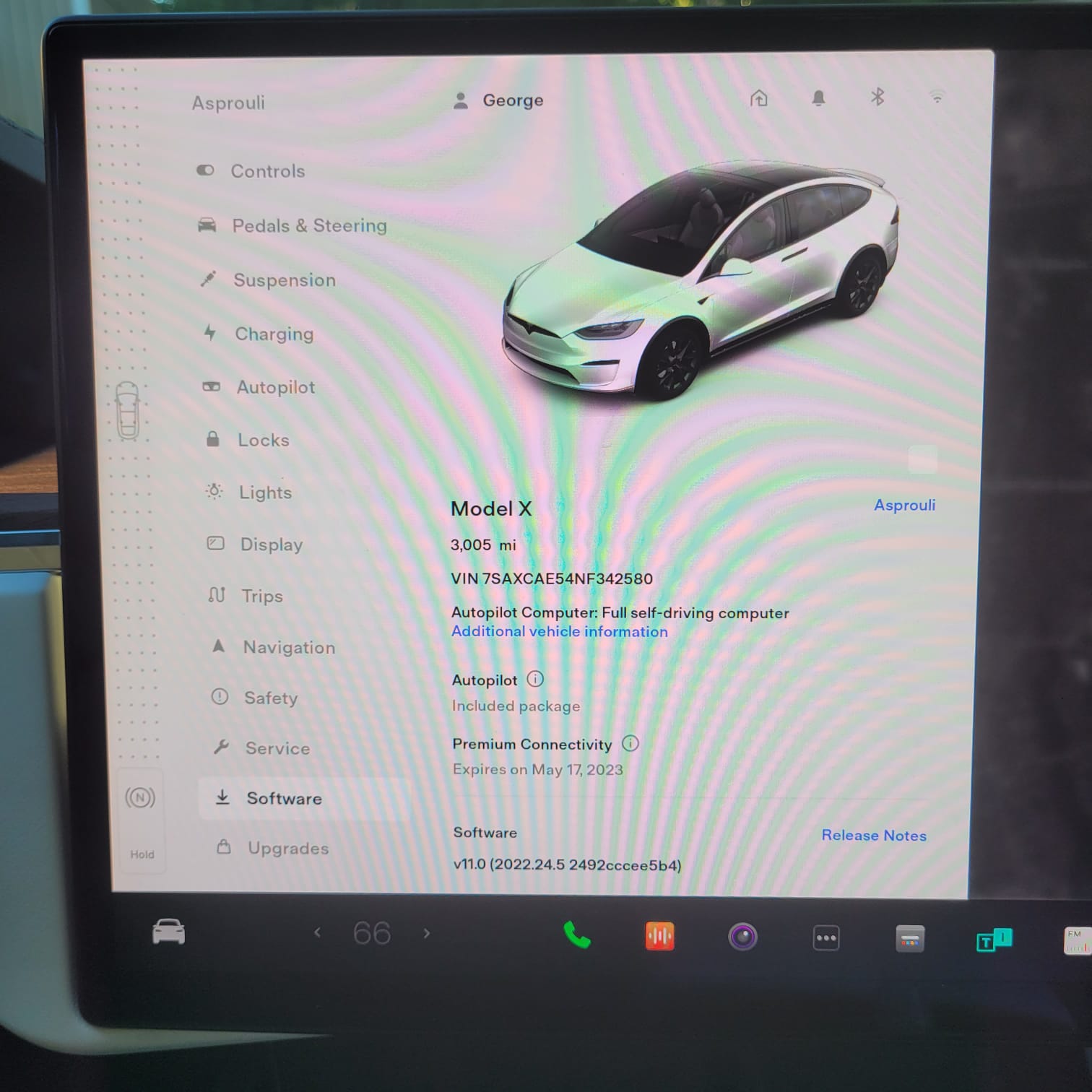 Salvage 2022 Tesla Model X Dual Motor