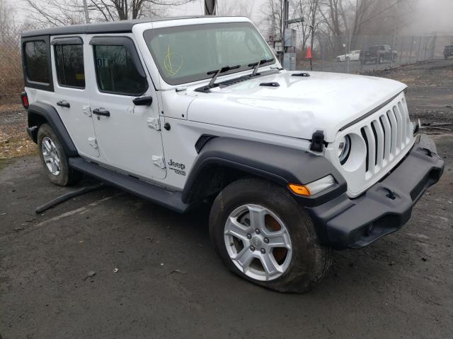 Salvage 2021 JEEP WRANGLER UNLIMITED SPORT