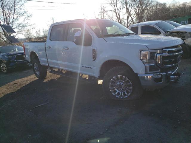 2022 ford f350  in White- Front Three-Quarter View