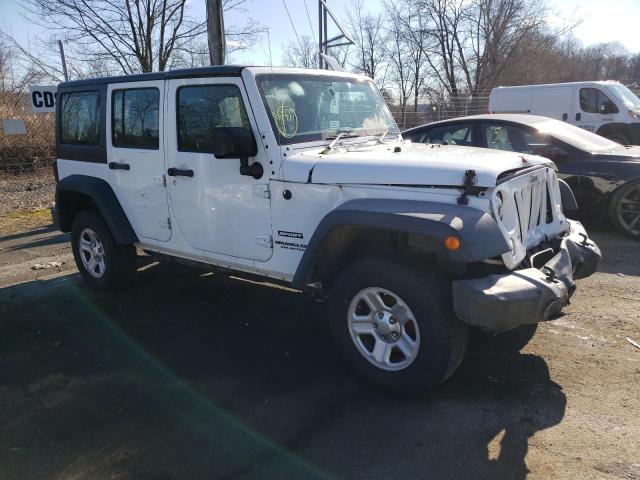 Salvage 2016 JEEP WRANGLER UNLIMITED SPORT