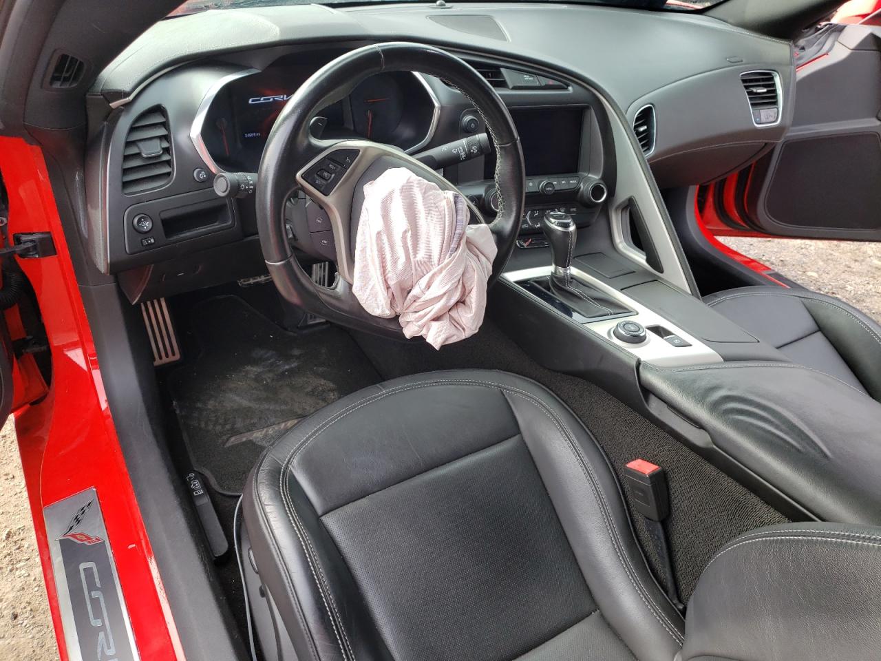 Salvage 2019 Chevrolet Corvette Stingray 1lt