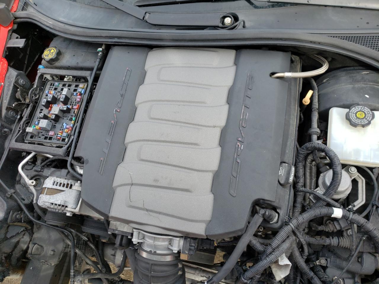 Salvage 2019 Chevrolet Corvette Stingray 1lt