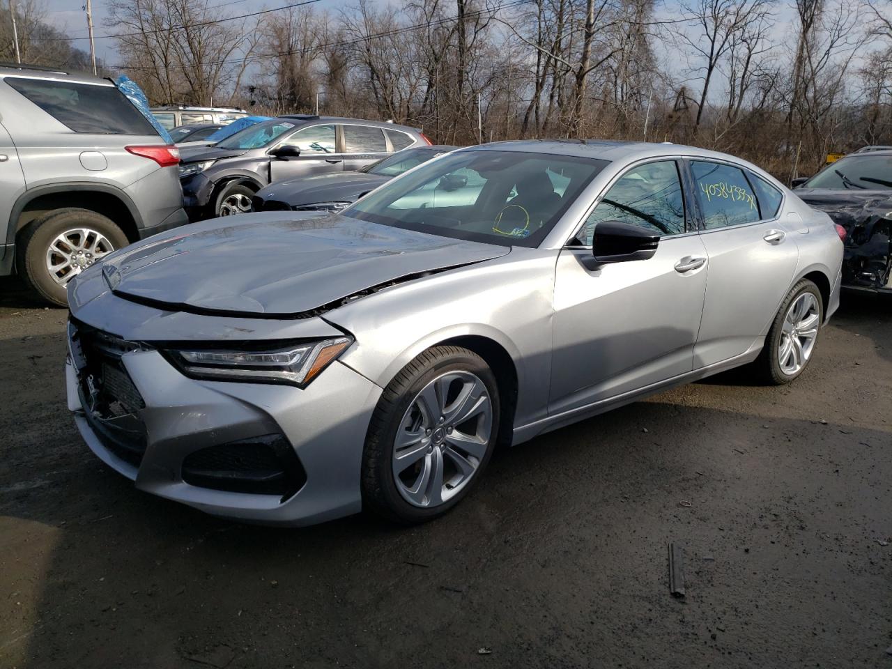 Salvage 2022 Acura Tlx Technology