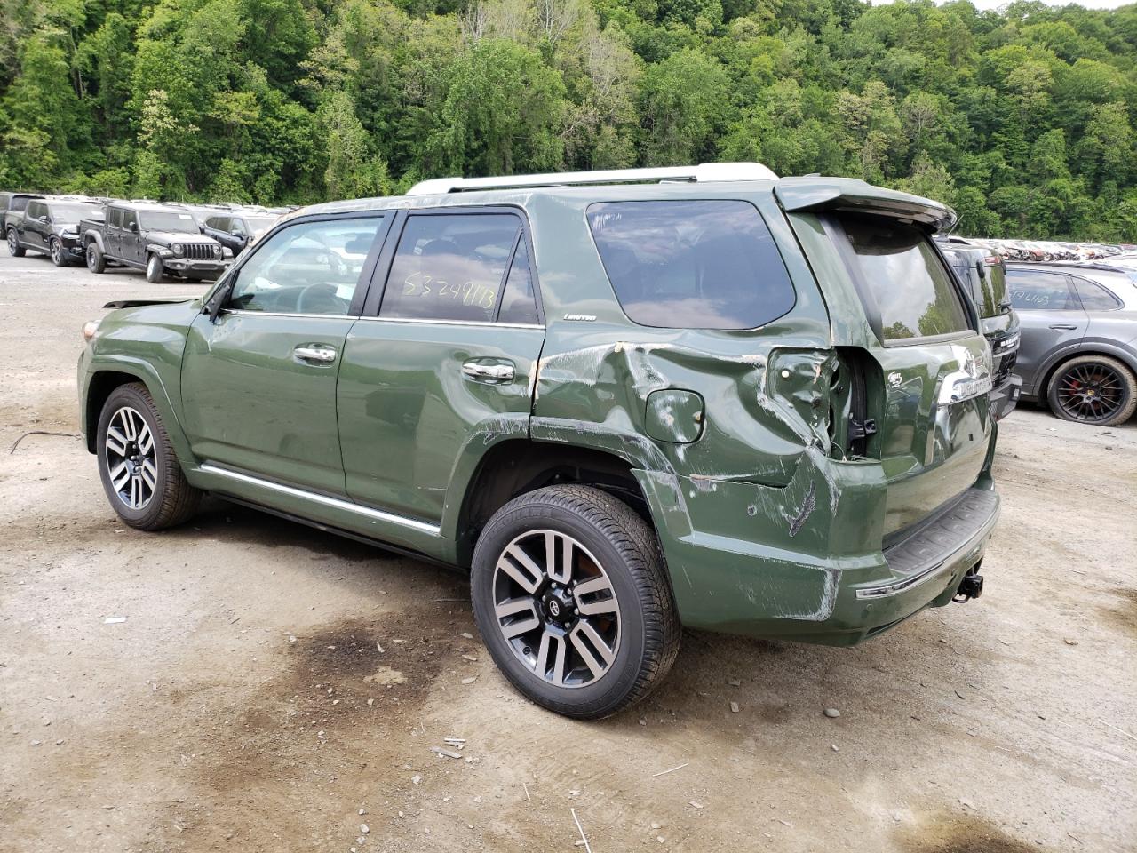 Salvage 2022 Toyota 4runner Limited