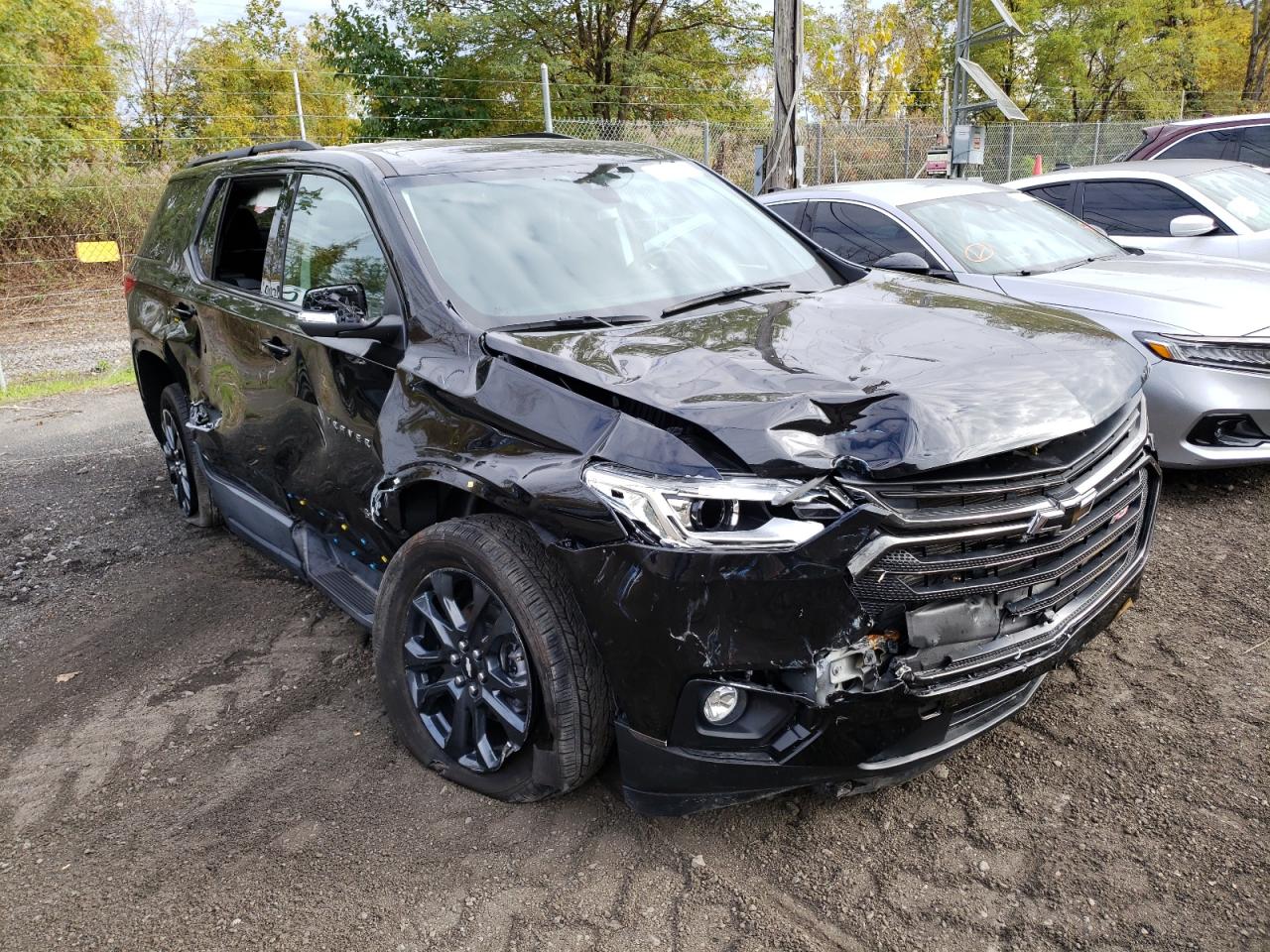 Salvage 2021 Chevrolet Traverse RS BRAUNIBILITY