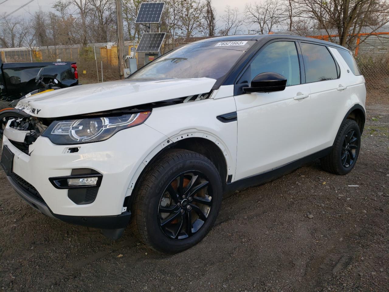 Salvage 2019 Land Rover Discovery Sport Hse