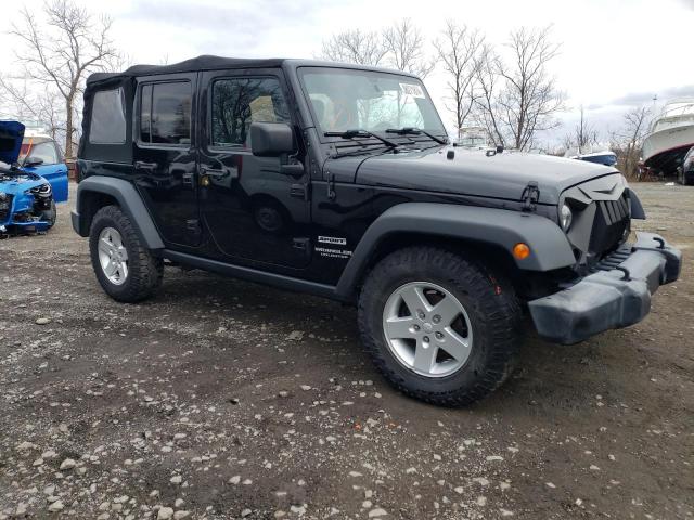 Salvage 2015 Jeep Wrangler UNLIMITED SPORT