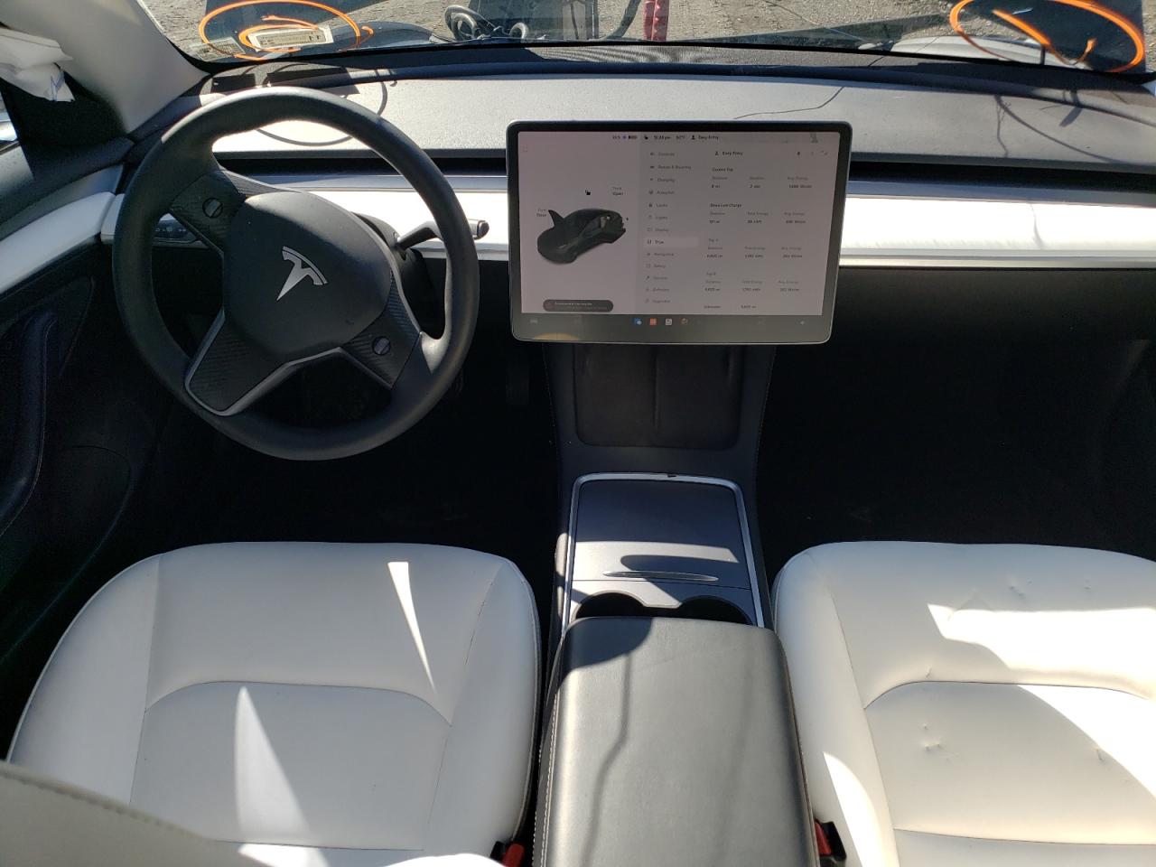 Salvage 2021 Tesla Model 3 
