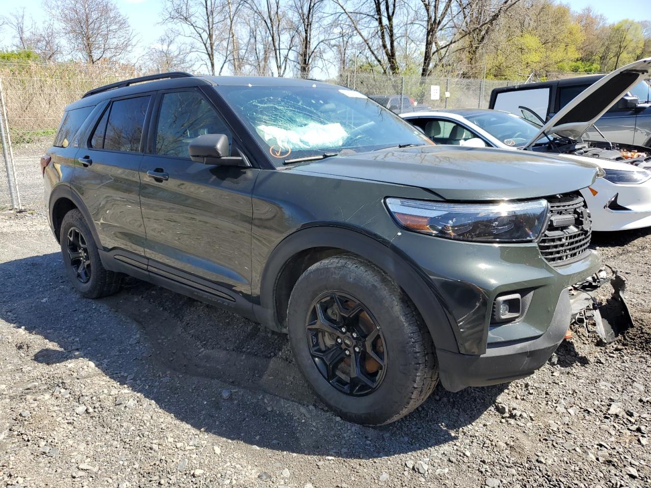 Salvage 2021 Ford Explorer TIMBERLINE