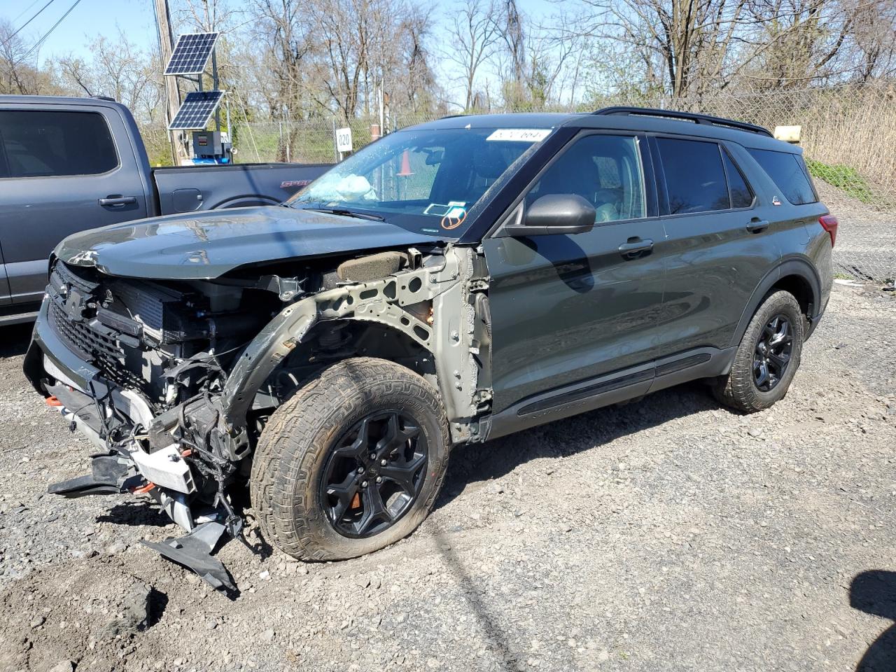 Salvage 2021 Ford Explorer Timberline