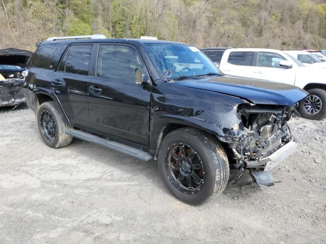 2016 toyota 4runner  in Black- Front Three-Quarter View