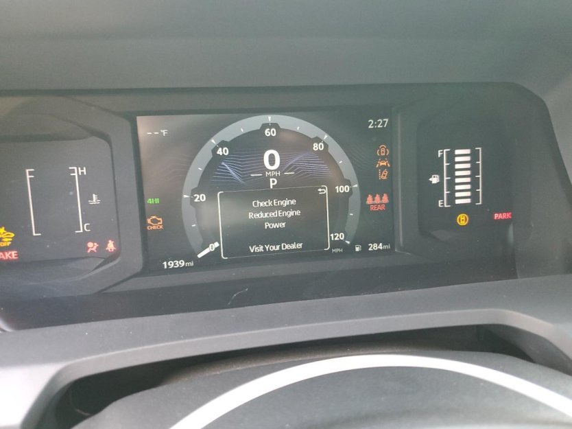 Salvage 2025 Toyota Tacoma 
