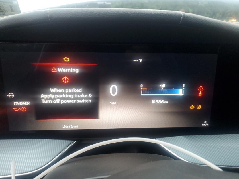 Salvage 2025 Nissan Murano Platinum