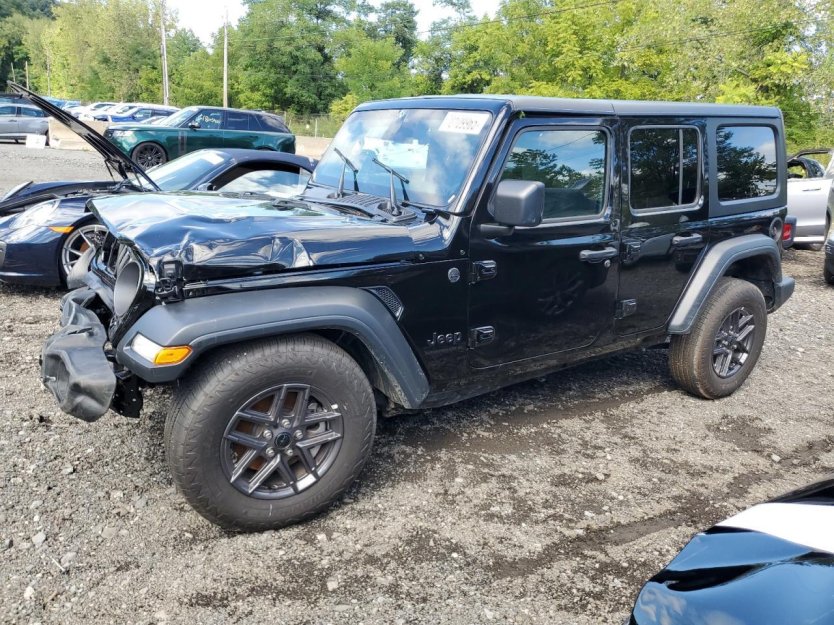 Salvage 2025 Jeep Wrangler Sport
