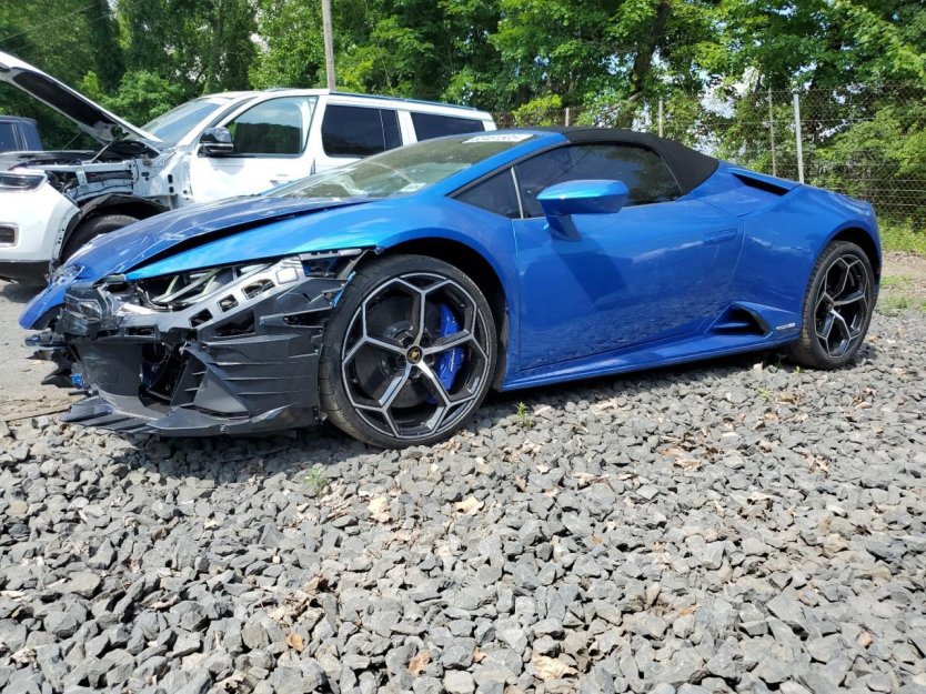 Salvage 2024 Lamborghini Huracan Evo