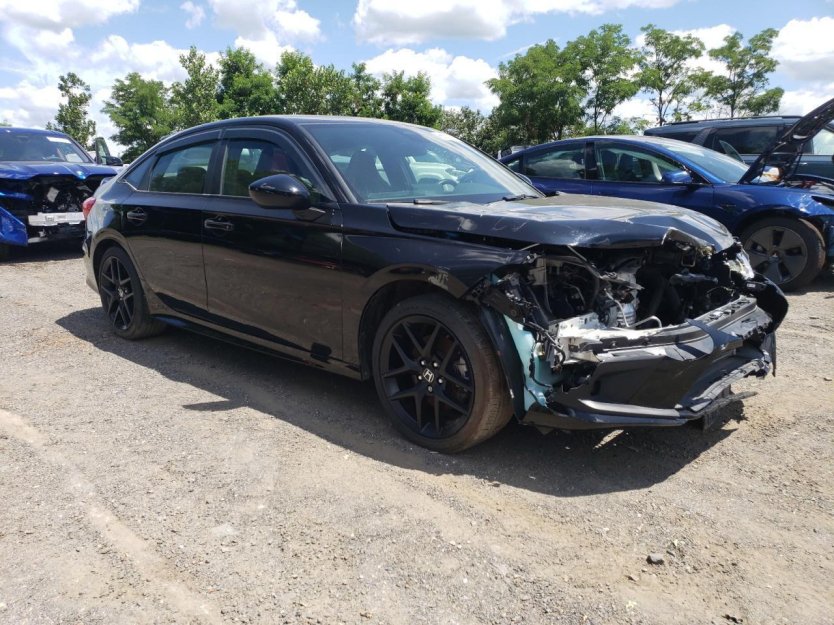 Salvage 2024 Honda Civic Si
