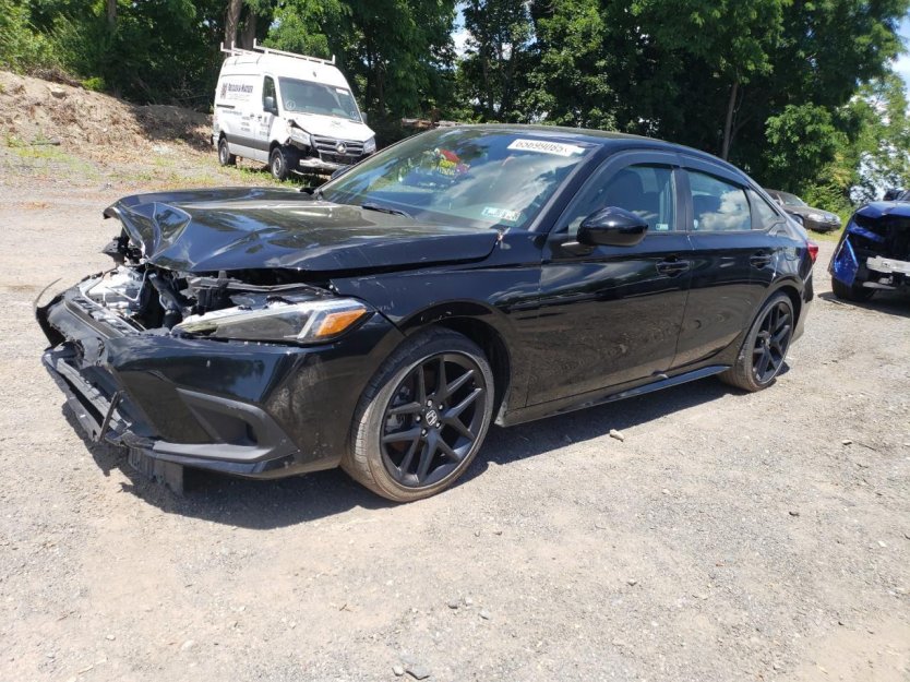 Salvage 2024 Honda Civic Si