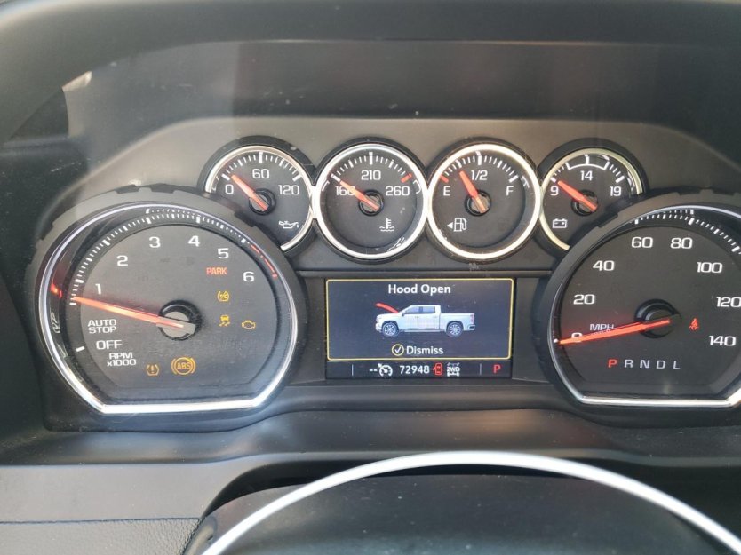 Salvage 2020 Chevrolet Silverado 