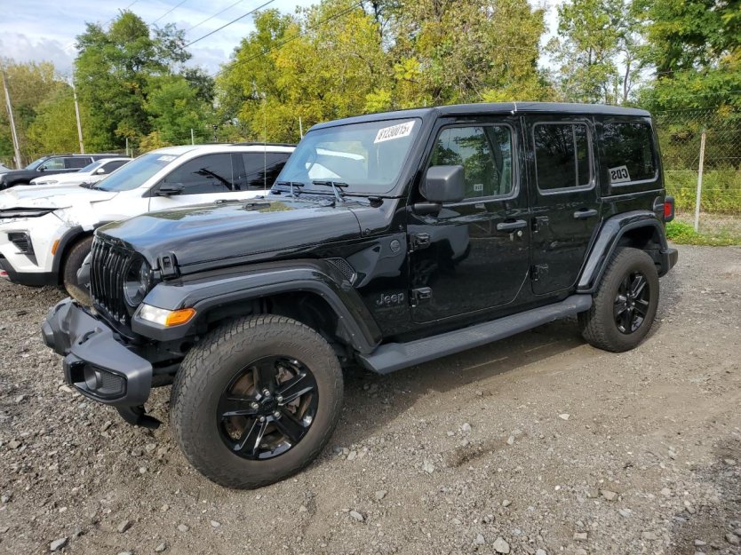 Salvage 2023 Jeep Wrangler Sahara