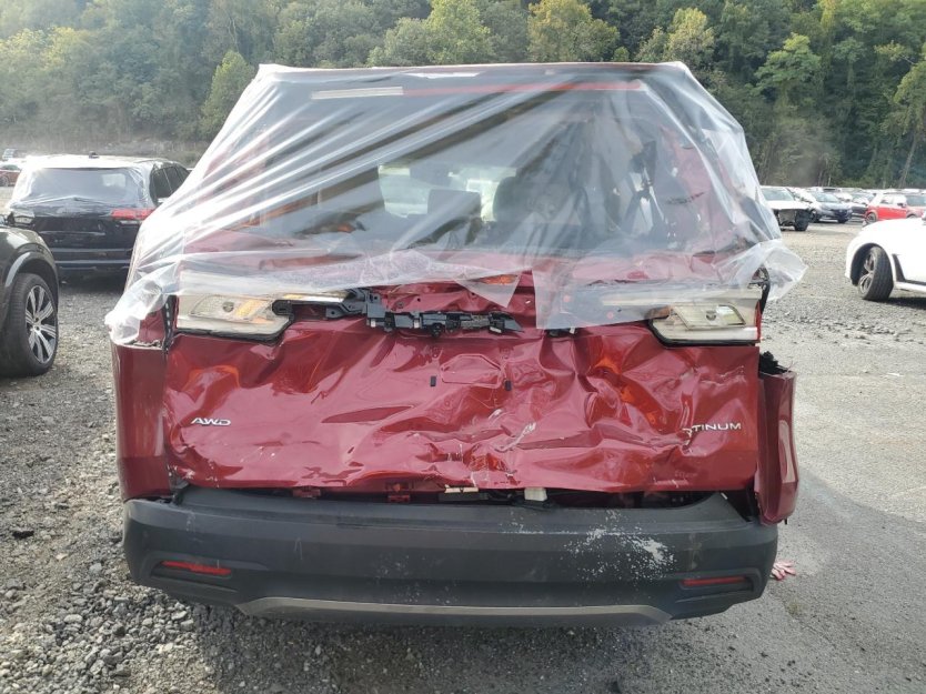 Salvage 2025 Toyota Grand Highlander Platinum