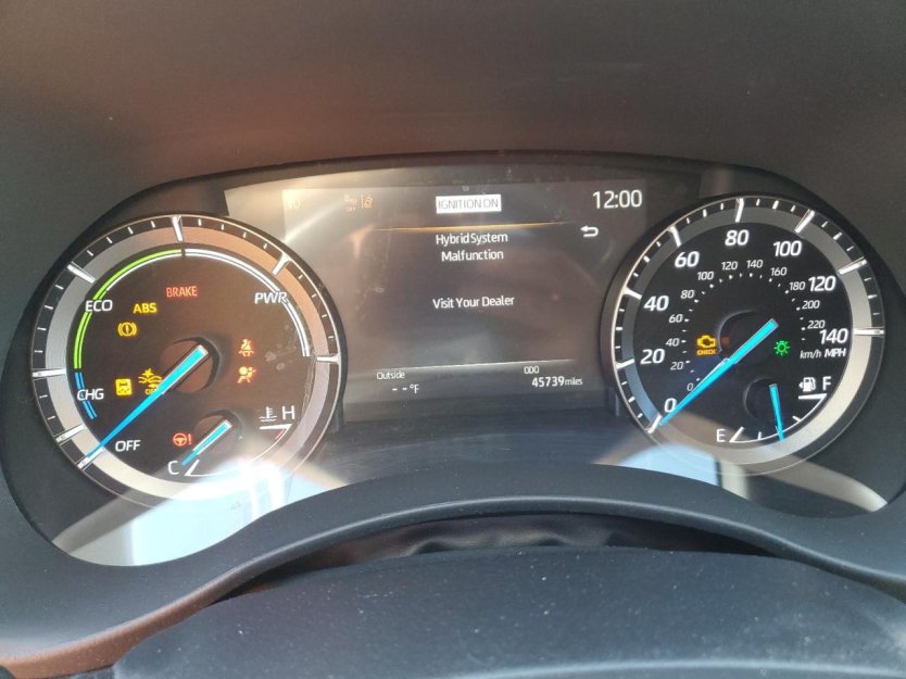 Salvage 2021 Toyota Highlander Hybrid Xle