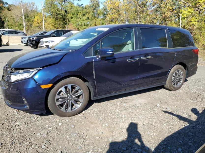 Salvage 2024 Honda Odyssey Exl