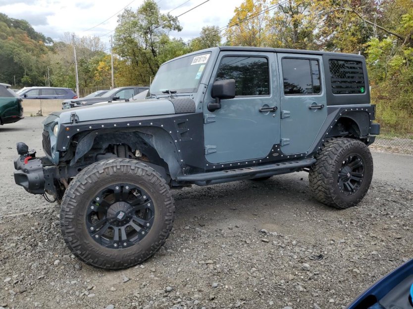 Salvage 2015 Jeep Wrangler Unlimited Sport