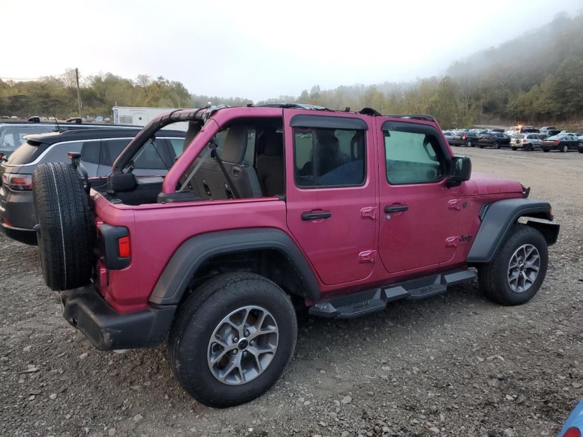 Salvage 2024 Jeep Wrangler Sport
