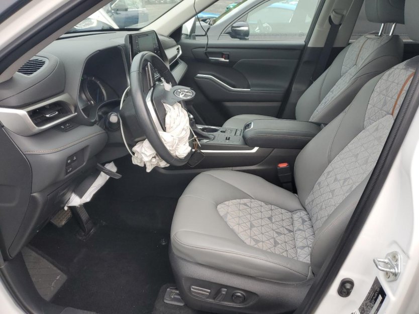 Salvage 2022 Toyota Highlander Hybrid Xle