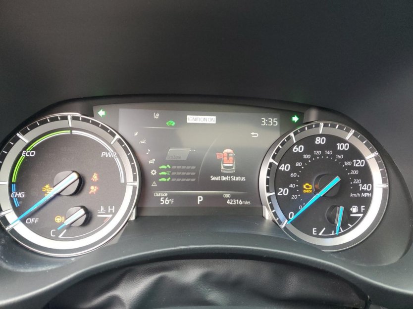 Salvage 2022 Toyota Highlander Hybrid Xle