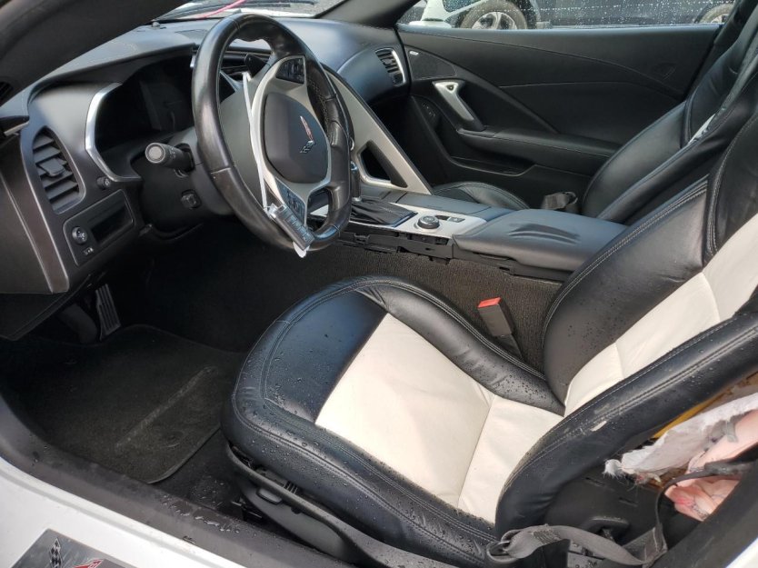 Salvage 2018 Chevrolet Corvette Stingray 1lt