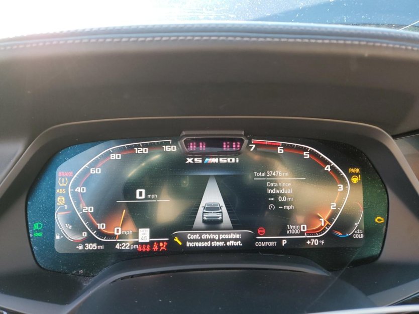 Salvage 2022 Bmw X5 M50i