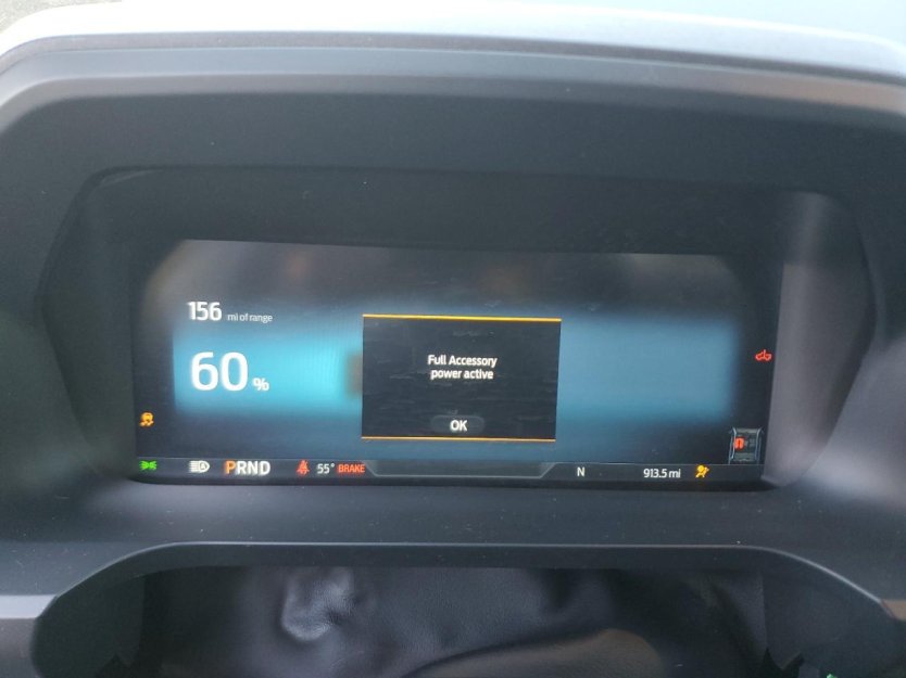 Salvage 2025 Ford F150 Lightning