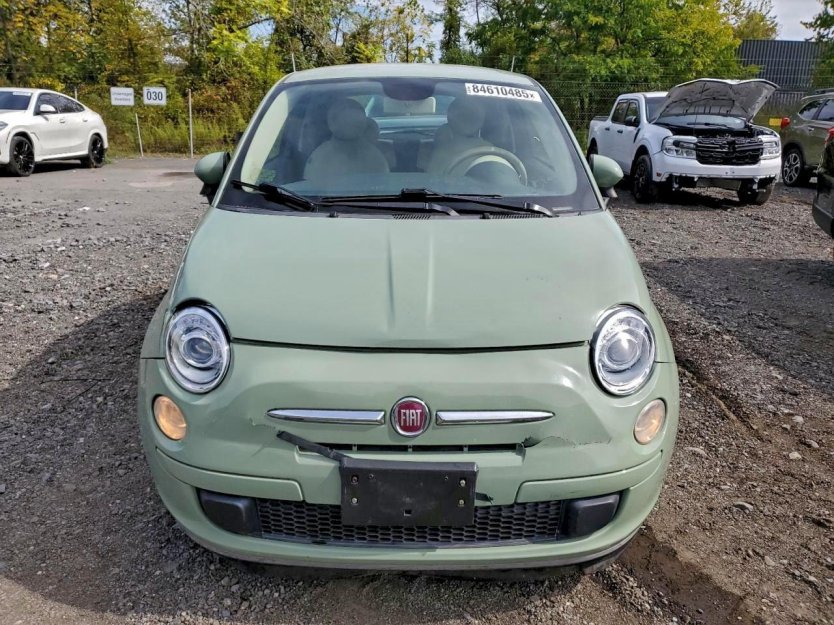 Salvage 2013 Fiat 500 Pop