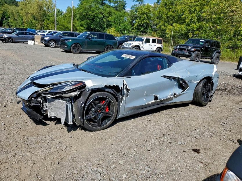 Salvage 2021 Chevrolet Corvette Stingray 3lt