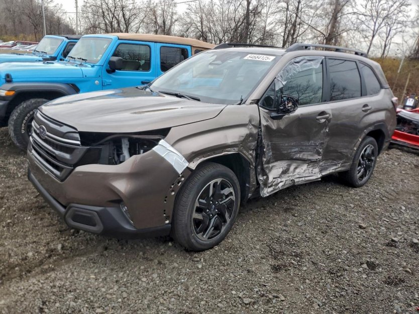 Salvage 2025 Subaru Forester Limited