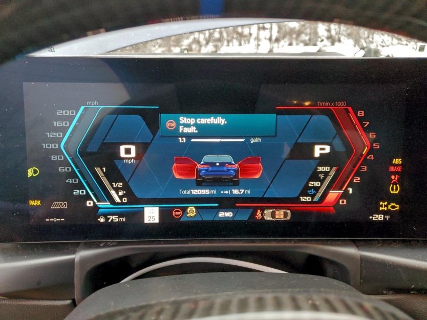 Salvage 2025 Bmw M4 Competition