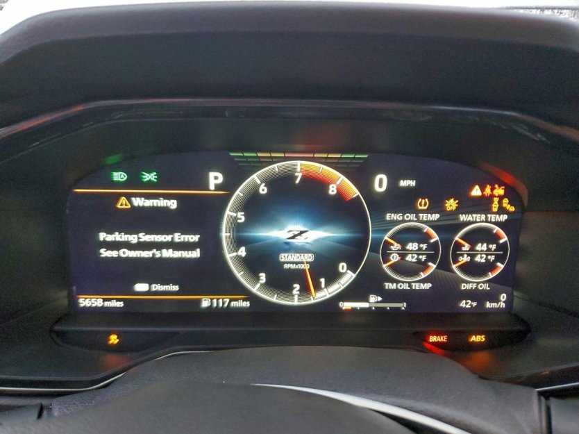 Salvage 2025 Nissan Z Performance