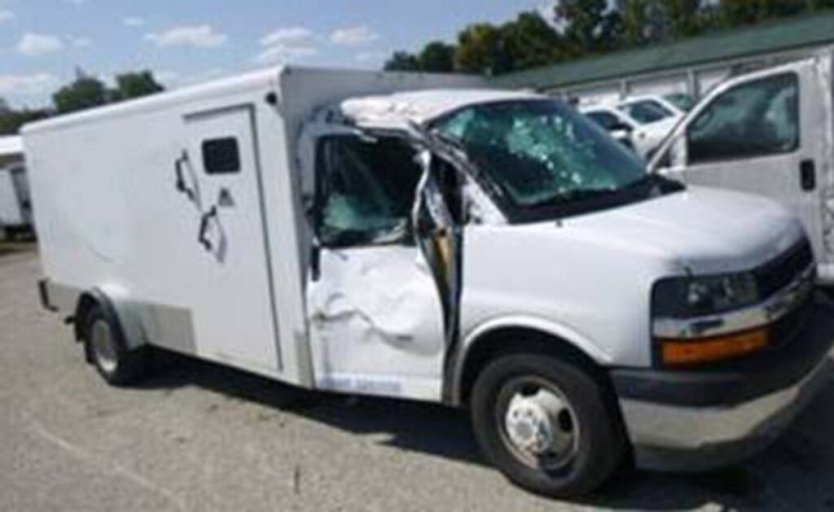 Salvage 2022 Chevrolet Express Titan Armored Van