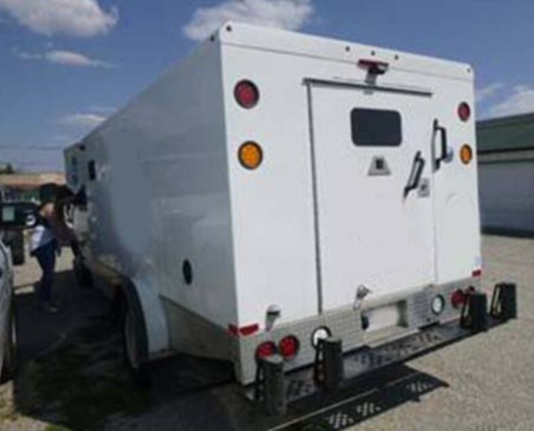 Salvage 2022 Chevrolet Express Titan Armored Van